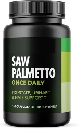 Un flacon Saw Palmetto